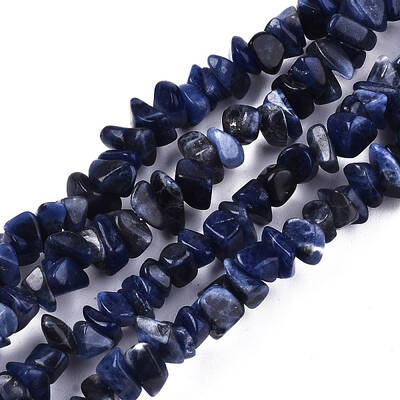 Natural Sodalite Beads Strands