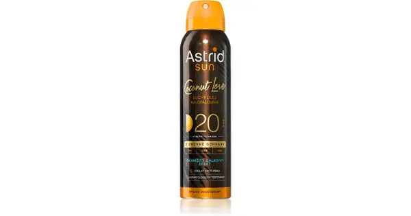 Astrid Dry sun oil SPF 20 - 150 ml
