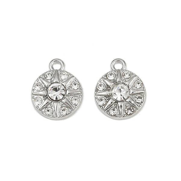 Alloy Rhinestone Pendants