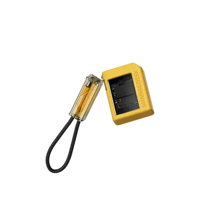 SHARGE Disk M.2 NVMe SSD Enclosure ( Enclosure only. SSD not included. ) with Active Cooling System, 10Gbps USB C 3.2 Gen2, S...