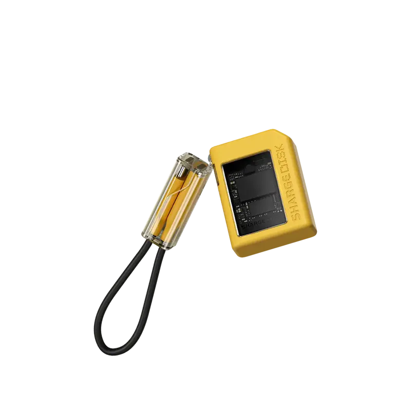 SHARGE Disk M.2 NVMe SSD Enclosure ( Enclosure only. SSD not included. ) with Active Cooling System, 10Gbps USB C 3.2 Gen2, S...