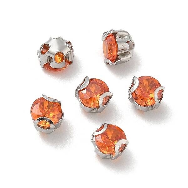 Round Stainless Steel Prong Settings