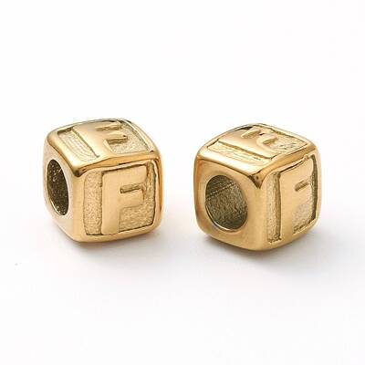 Ion Plating(IP) 304 Stainless Steel European Beads