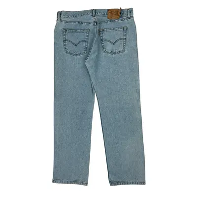 501 Levis Jeans - 36W 31L Light Wash Cotton