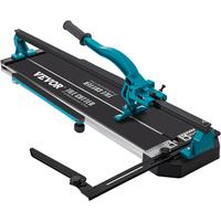 VEVOR 48 Inch Manual Tile Cutter, Tile Cutter Tools with Single Rail & Double Brackets, 3/5 in Cap with Precise Laser Guide, ...