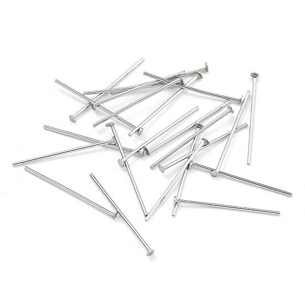 Tarnish Resistant 304 Stainless Steel Flat Head Pins
