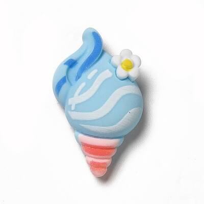 Sea Theme Opaque Resin Cabochons