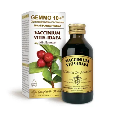 Dr Giorgini gemmo 10+ cranberry 100 ml non-alcoholic liquid