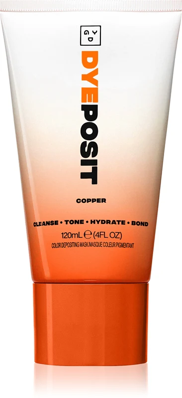 Good Dye Young Dyeposit Semi-Permanent Hair Dye Copper Color 120 Ml