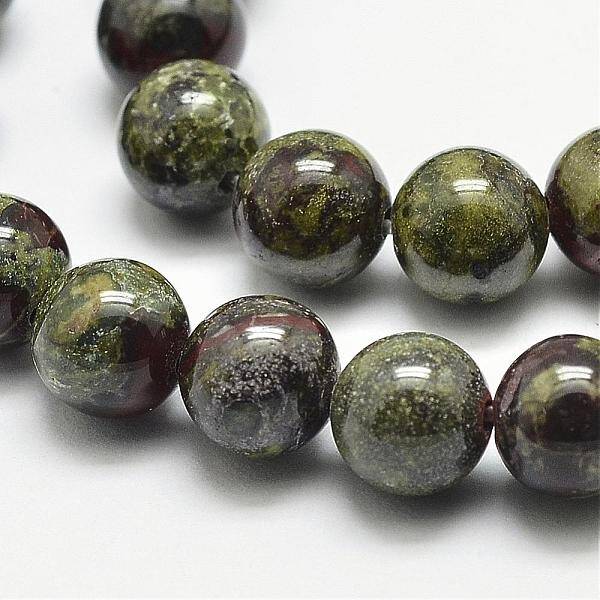 Natural Dragon Blood Beads Strands