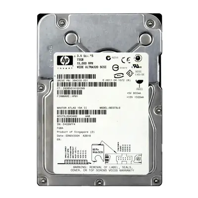 364328-001 HP 72.8GB Ultra-320 SCSI 15000 3.5-inch Hard Drive