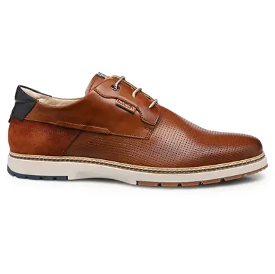 Pikolinos Olvera M8A-4222 Leather Men's Smart Shoes - Cuero - Size:US 12 Men