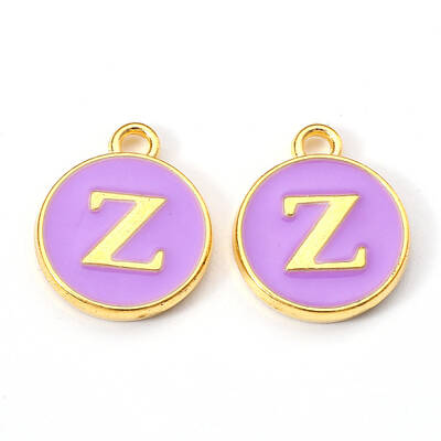 Golden Plated Alloy Enamel Charms