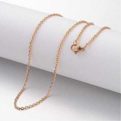 Ion Plating(IP) 304 Stainless Steel Necklace