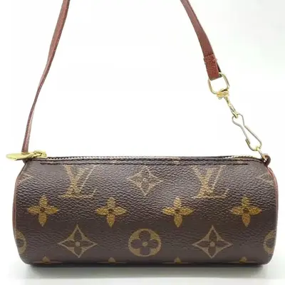 Pre-owned Louis Vuitton Canvas Bag Accessories Monogram Papillon Pouch BB090193 1