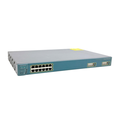 Cisco WS-C3512-XL-EN-RF | Catalyst 3500 Series 3512 12 x RJ-45 Ports 10/100Base-TX + 2 x GBIC Expansion Slots Layer 2 Managed...