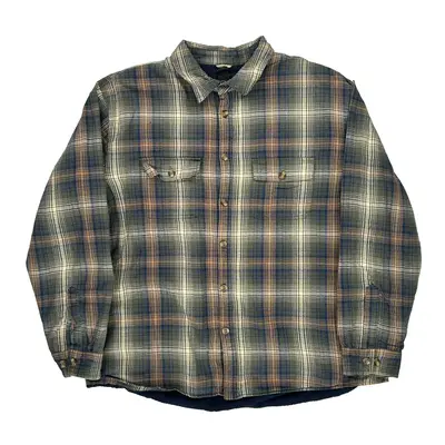 Covington Checked Flannel Shirt - XL Multicoloured Cotton
