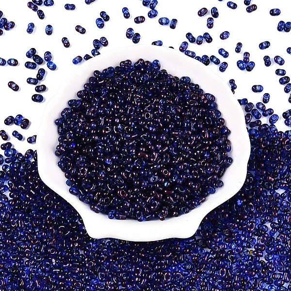 Picasso Spray Painted Glass Seed Beads