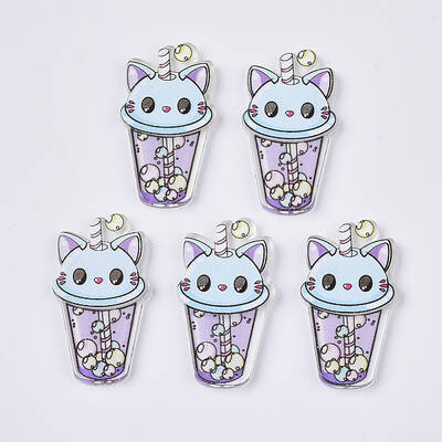 PVC Plastic Kitten Cabochons
