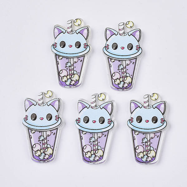 PVC Plastic Kitten Cabochons