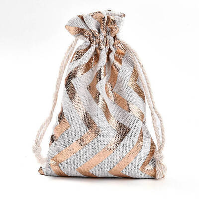 Christmas Theme Cotton Fabric Cloth Bag
