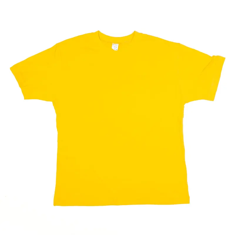 T-Shirt Yellow Short Sleeve Mens M