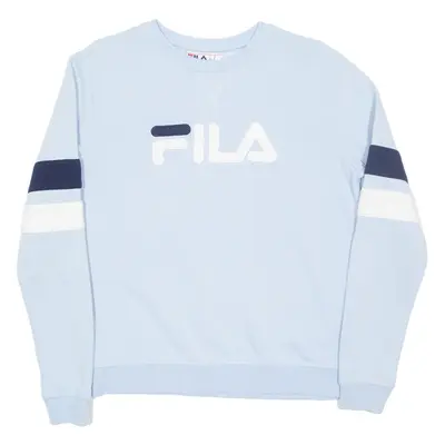 FILA Mens Sweatshirt Blue M