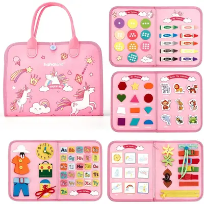 Montessori Toys for 2 Year Old Girl Birthday Gift - Preschool Learning Activities - Educational Toddler Girl Toys 2-3 Stockin...