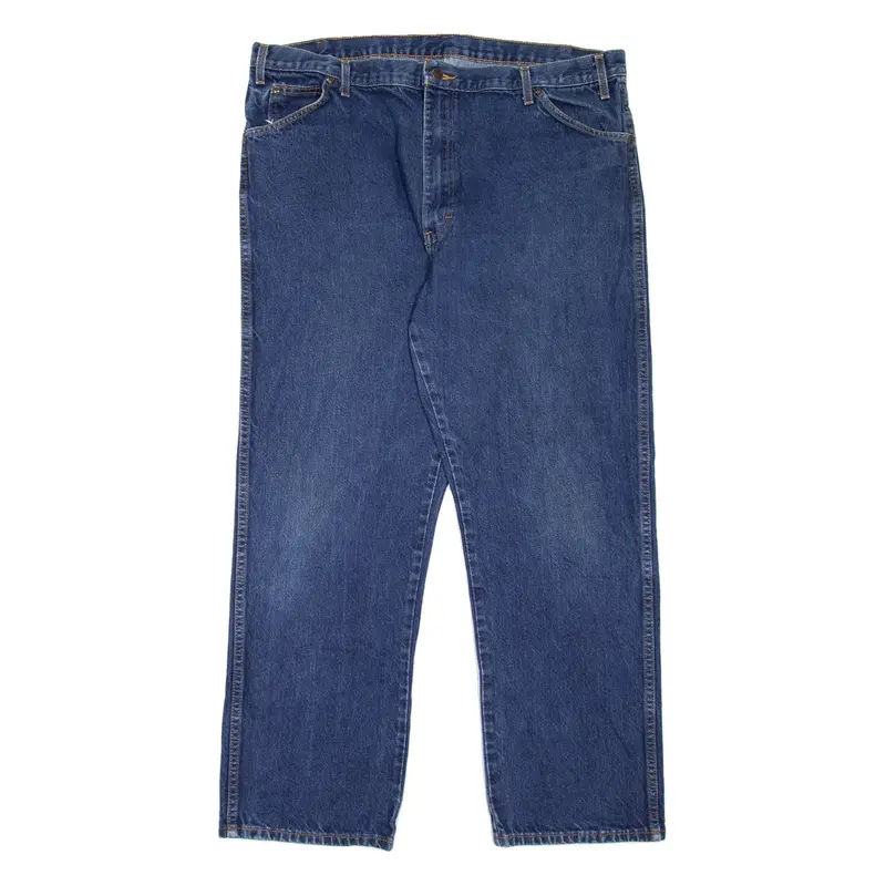 DICKIES Workwear Mens Jeans Blue Regular Straight W40 L30