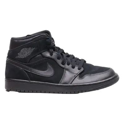 AIR JORDAN High Top Trainers Black Synthetic Mens UK 8