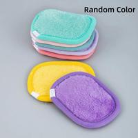 Reusable Skincare Facial Cleansing Puff Gift, Summer Comfort Soft Flannel Makeup Remover Pads, Makeup Remover Puff, Multicolo...
