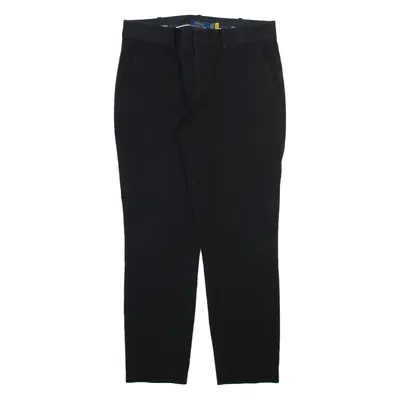 POLO RALPH LAUREN Womens Trousers Black Slim Skinny W28 L25