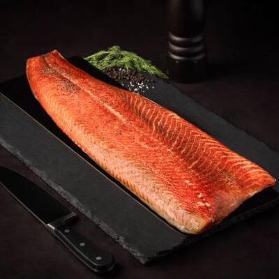 BlackboxMeats Verlasso Salmon Whole Hot Smoked - Ready to Eat, 4lb Avg Filet  Our Hot Smoked Whole Verlasso Salmon comes as...