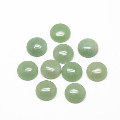Natural Green Aventurine Cabochons