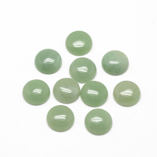 Natural Green Aventurine Cabochons