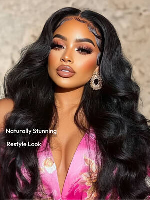 UNice Bye-Bye Knots 7x5 Lace Black Yaki Soft Layered Wig