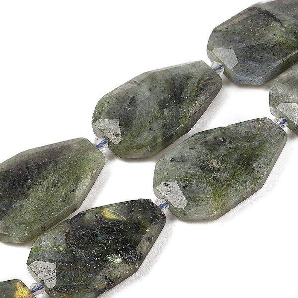 Natural Labradorite Beads Strands