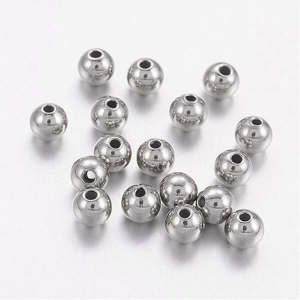 Tarnish Resistant 201 Stainless Steel Beads