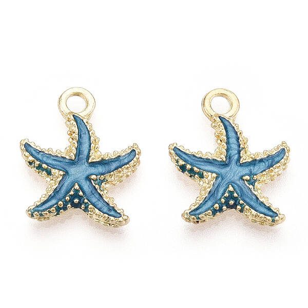 Alloy Enamel Pendants