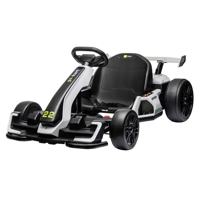 Garvee Ride - G Series: 24V Electric Go Kart, with 300W Strong Motor, Drift/Sport Mode, Big Battery, Eva Tire,Length Adjustme...