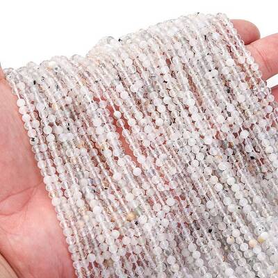 Natural Quartz Crystal Beads Strands