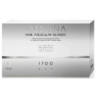 Labo Crescina Follicular Islands 1700 Hair Growth Stimulating Serum for Men 20 Vials