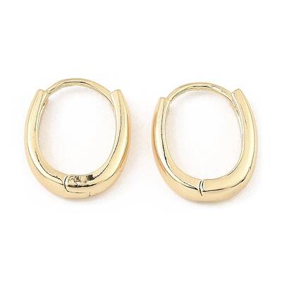 Brass Hoop Earrings