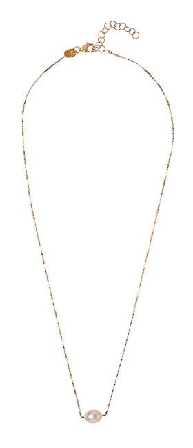 Alisia Splendida Collana Di Perle Vere Placcate In Oro Al3706-Oro