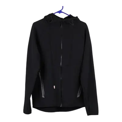 Champion Zip Up - Medium Black Cotton Blend