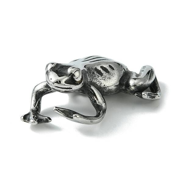 Retro 304 Stainless Steel Frog Figurines