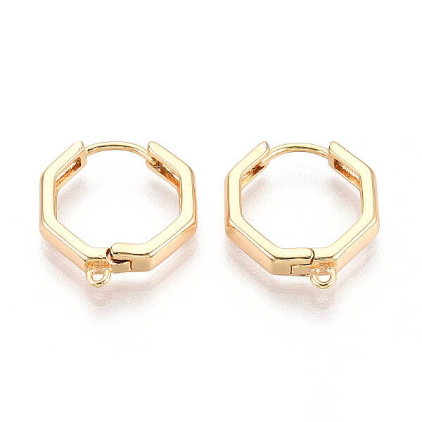 Brass Hoop Earring Findings