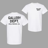 GALLERY DEPT Tee Shirts, Letter Printed Crewneck Tee, Gift For Him, Full Size, Full Colors, Graphic Tee For Men & Women, Cott...