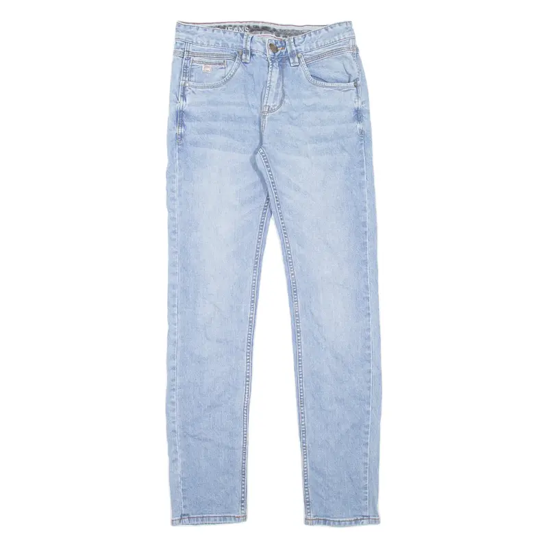 DRIVER Mens Jeans Blue Slim Tapered Stone Wash W28 L32