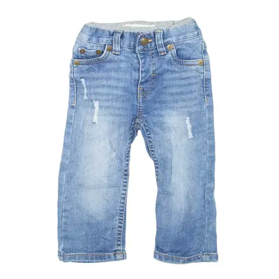 LEVI'S 514 Distressed Jeans Blue Denim Regular Straight Stone Wash Boys W16 L10